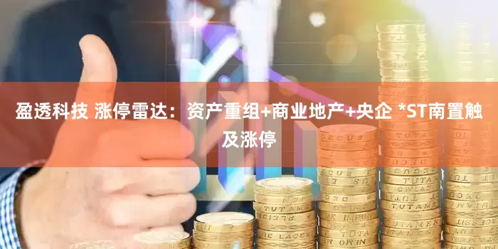 盈透科技 涨停雷达：资产重组+商业地产+央企 *ST南置触及涨停